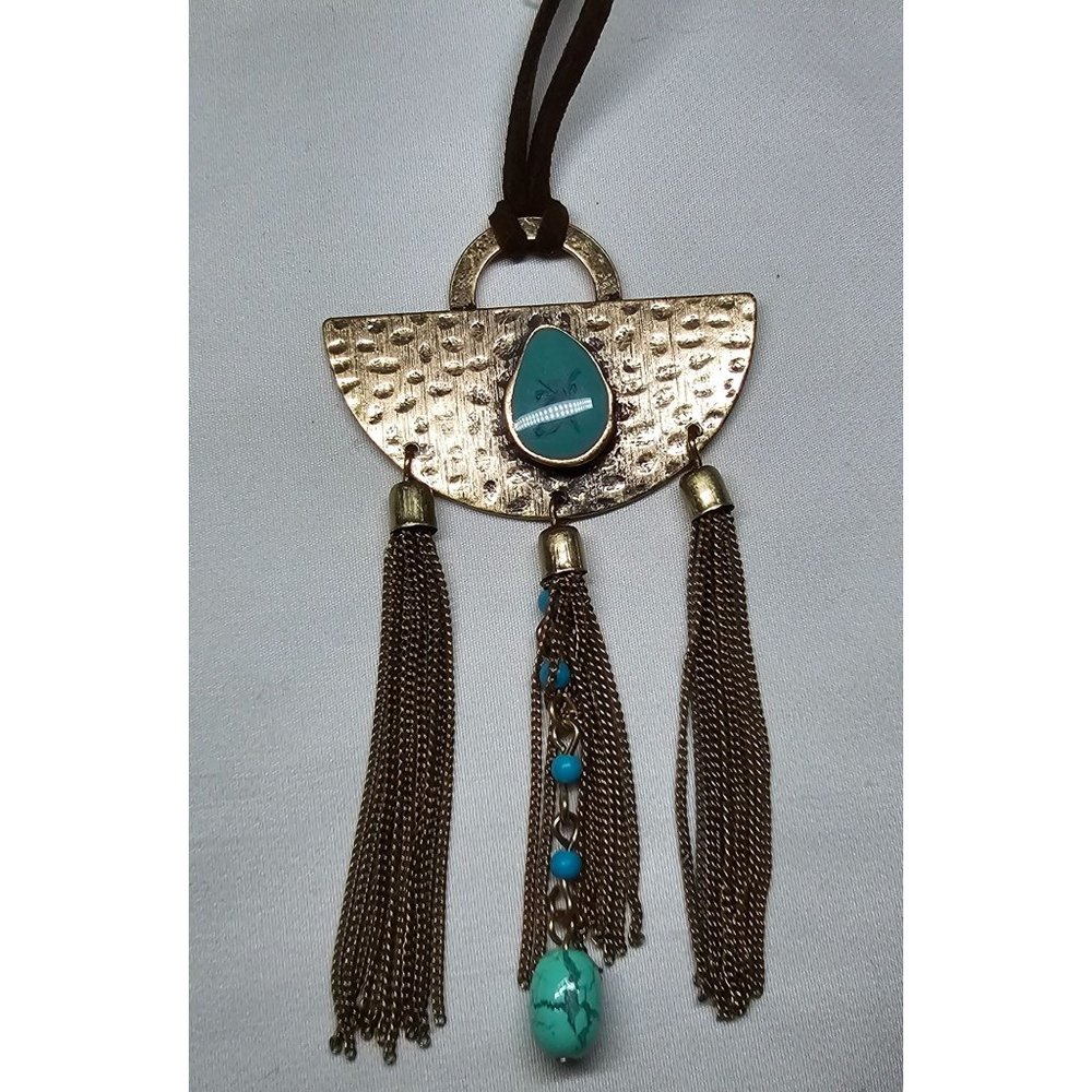 Corded Southwest Style Necklace / Boho‎
